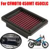 Для CFMOTO CF MOTO 450MT MT450 450CLC CLC450 450CL-C 450 CLC 450 CL-C Мотоциклетные Аксессуары Воздушный Фильтр Повышенной Пропускной Способности Очиститель Впускного Воздуха