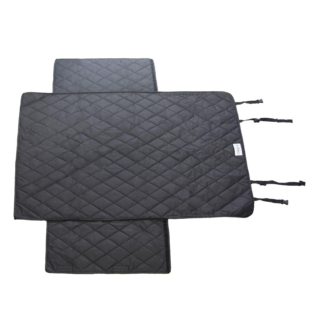 STLFWholesale Manufacturer Large Black Waterproof Foldable Washable Carrier Dog Pet Car Seat Cover