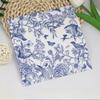20pcs/Pac 33*33cm 2-Ply Disposable Party Napkin Floral Pattern