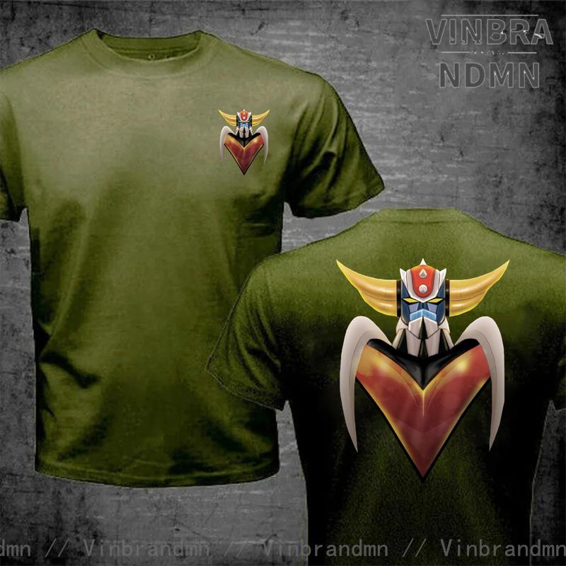Awesome Anime Goldorak Grendizer Mazinger Z Tshirt Youth Guys Boys Japanese Cartoon Design Unisexs Tops Tee Japan Ufo Robo Tshirt