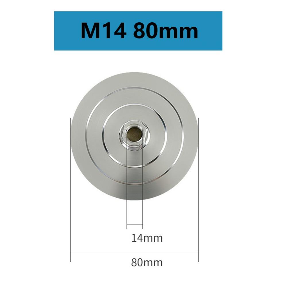 3/4 Inch Sanding Disc Backing Pads M14 M10 Backing Holder Diamond Polishing Pad Aluminum Base Self-adhesive Hook Loop