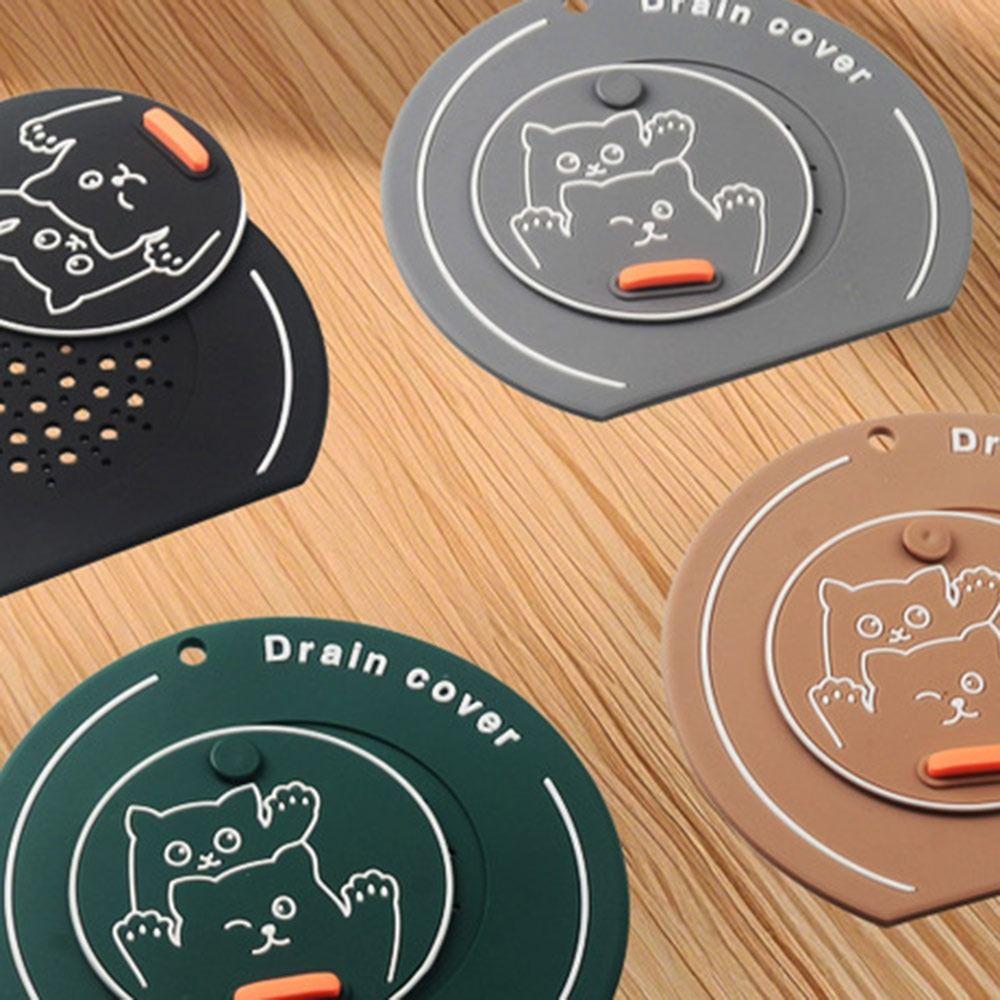 Insect-proof Silicone Drain Cover Anti-Odor Sewer Pipe Cover  Kitchen Bathroom Accessories