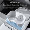 For Xpeng MONA L03 Center Console Cup Holder Silicone Sleeve Anti-Slip Cup Slot Mat Car Interior Modification Accessories