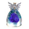 Yousheng Eternal Roses in Angel Glass Cover Настольные консервированные цветы Angel Preserved Roses Рождественские подарки для мамы, бабушки, жены