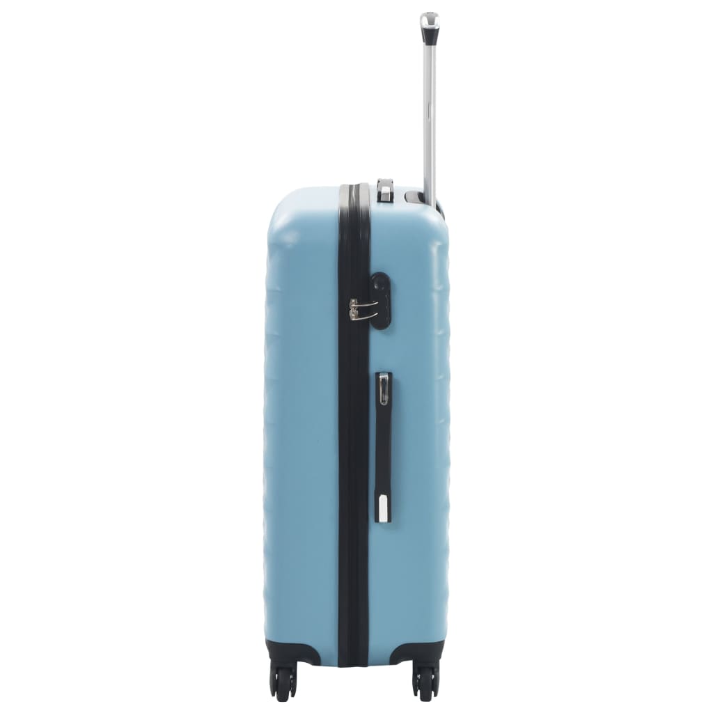 Hard shell Trolley Set 3 pcs Blue ABS