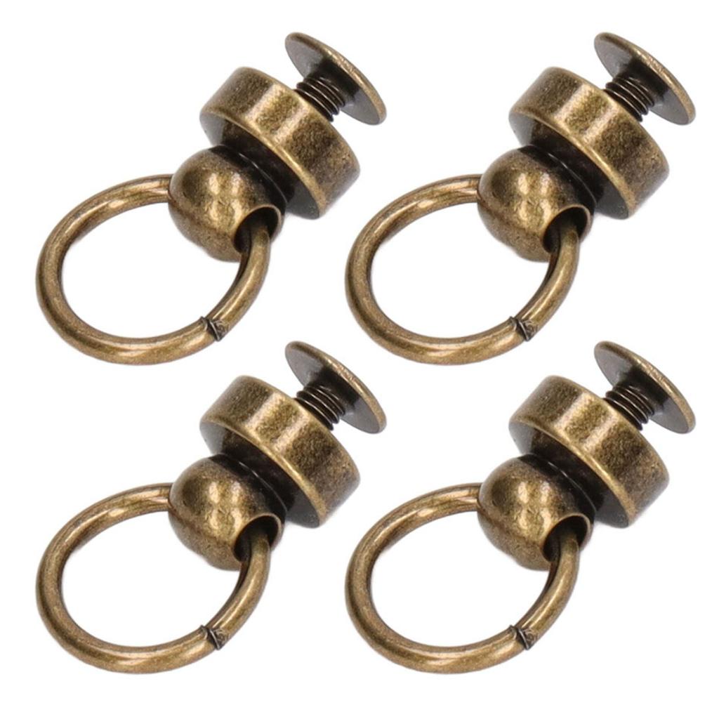 200 комплектов 9 мм латунных заклепок, гвоздиков для сумочек, больших колец, пуговиц, заклепок для самостоятельного изготовления одежды