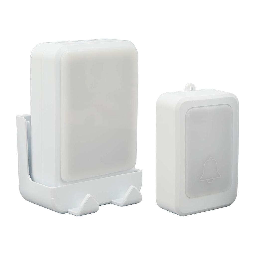 Cordless Doorbell LED Color Battery Powered Deaf Mute Services Caller for The Elderly Doorbell
