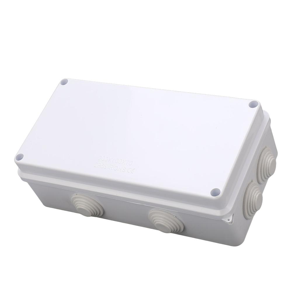 Электрическая распределительная коробка 200x100x70мм IP65 Всепогодный Прочный АБС-пластик Корпус для проектов с