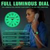 PINDOWS Unisex Analog Quartz Watch for 30m Water Military Time Luminous Dial for Easy Visibility Women's Watch, Students, Resistant, Display,