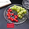 Huihuang Transparent Acrylic Fruit and Dessert Plate