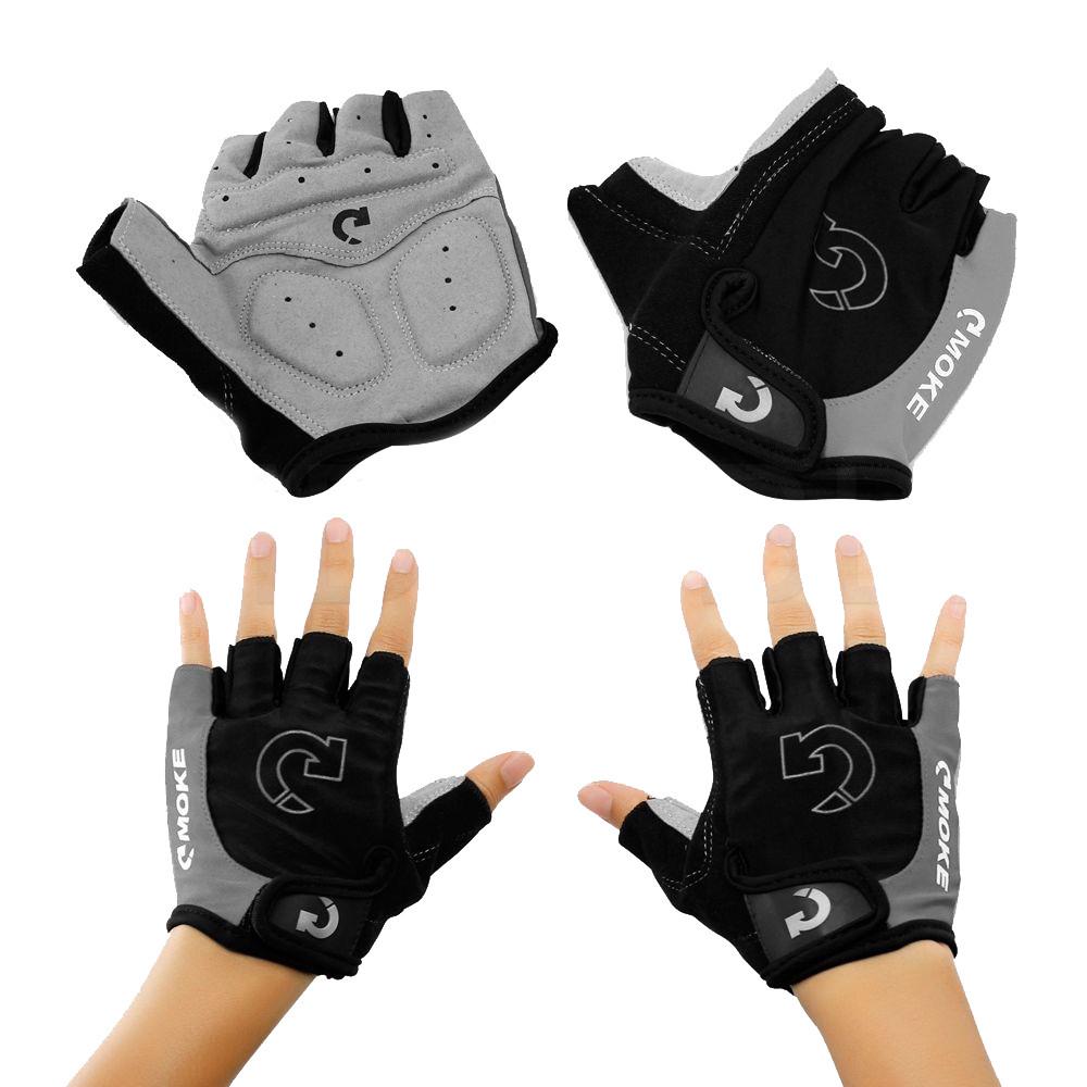 Sports Racing Cycling Motorcycle Bike Bicycle Gel Half Finger Gloves S M L XL