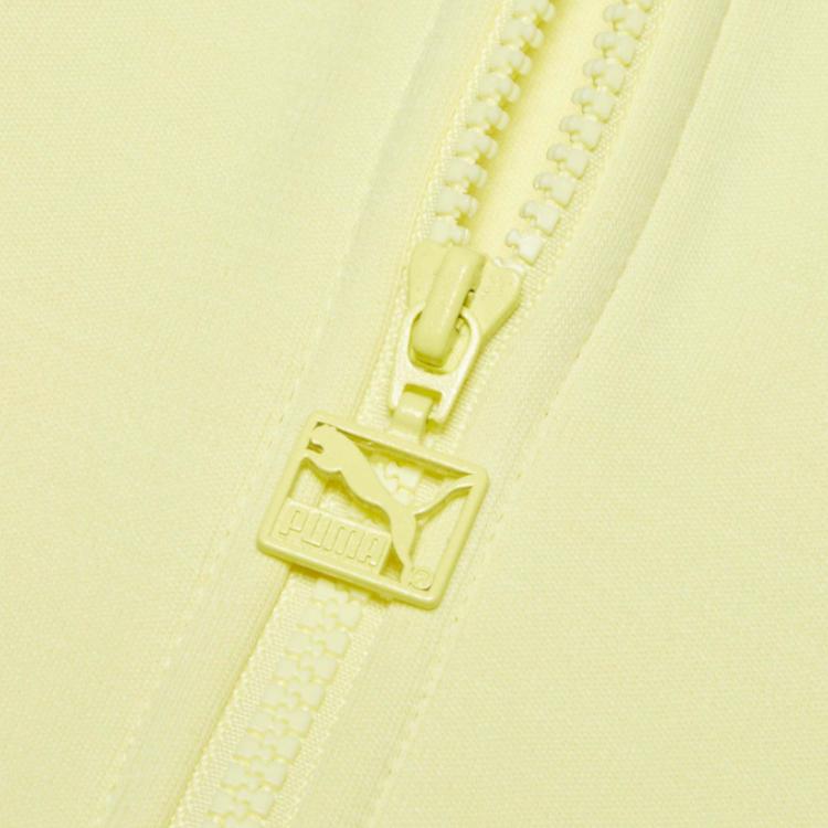 Puma Повседневная спортивная трикотажная куртка на молнии Мужские куртки Желтый 531290-40