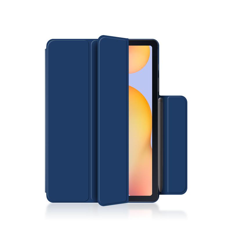 OLP Tab S6 Lite 10.4" Keyboard Super Slim Lightweight Anti-scratch Shockproof Dustproof Double Magnetic Pen Holder PU