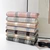 Literary and Artistic Retro Plaid Fringed Scarf, Sweet Temperament, Fashionable and Elegant Autumn and Winter Warm Shawl Scarf