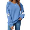 Women's Sweatshirt Long Sleeve  Casual Comfort Loose Lightweight Women's Sweatshirt