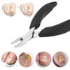 Кусачки для вросших ногтей на ногах Ножницы для ногтей на ногах из нержавеющей стали Кусачки для ногтей на ногах для подиатра Нескользящая ручка Инструмент для педикюра для ухода за ногами
