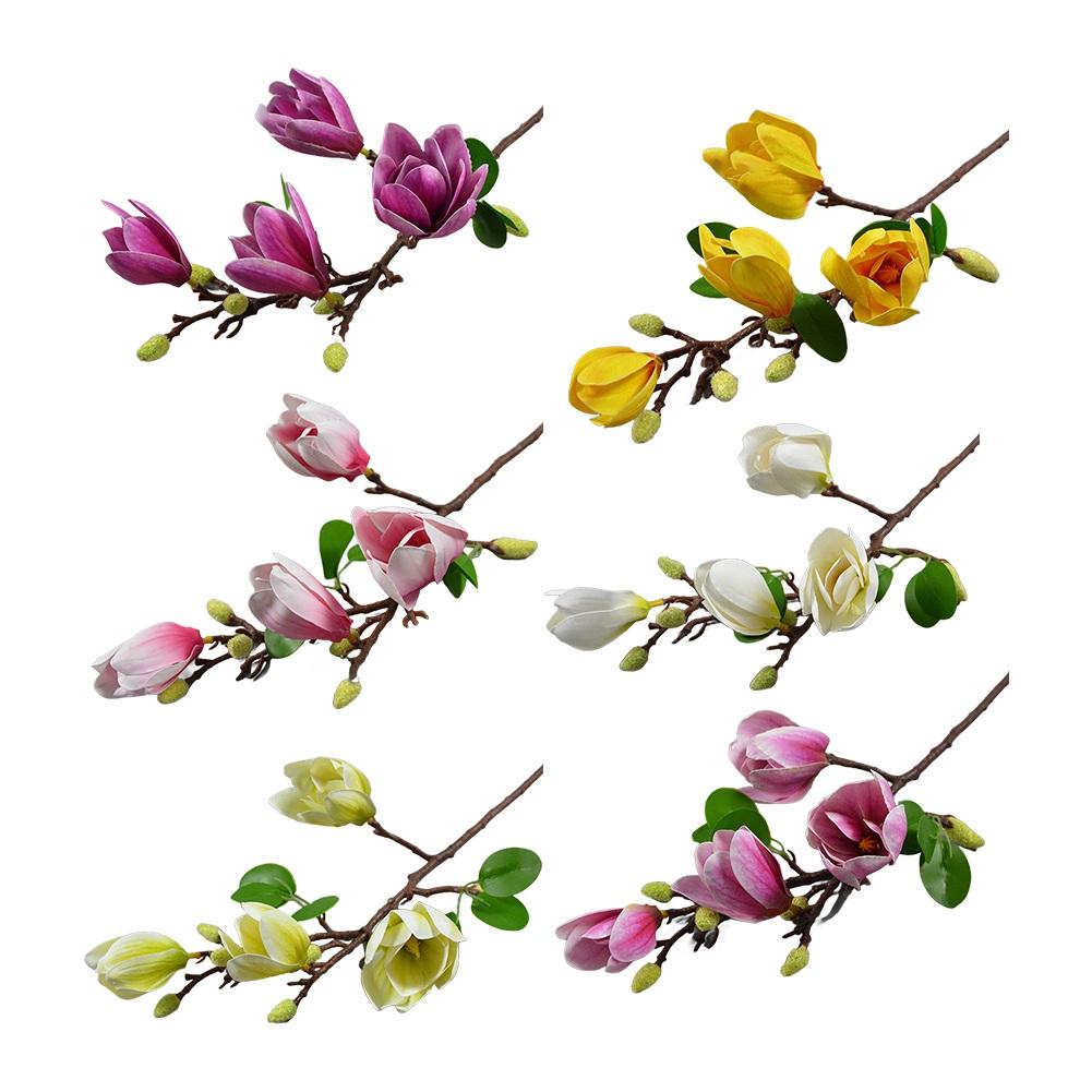 Привлекательный искусственный цветок орхидеи магнолии для украшения дома и офиса.