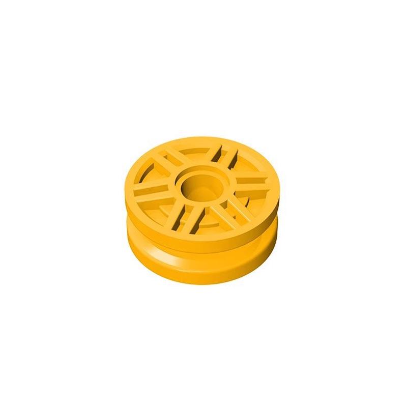 50g MOC 13971 Small Particle Building Blocks: 18x7mm Hub-Compatible Car Parts