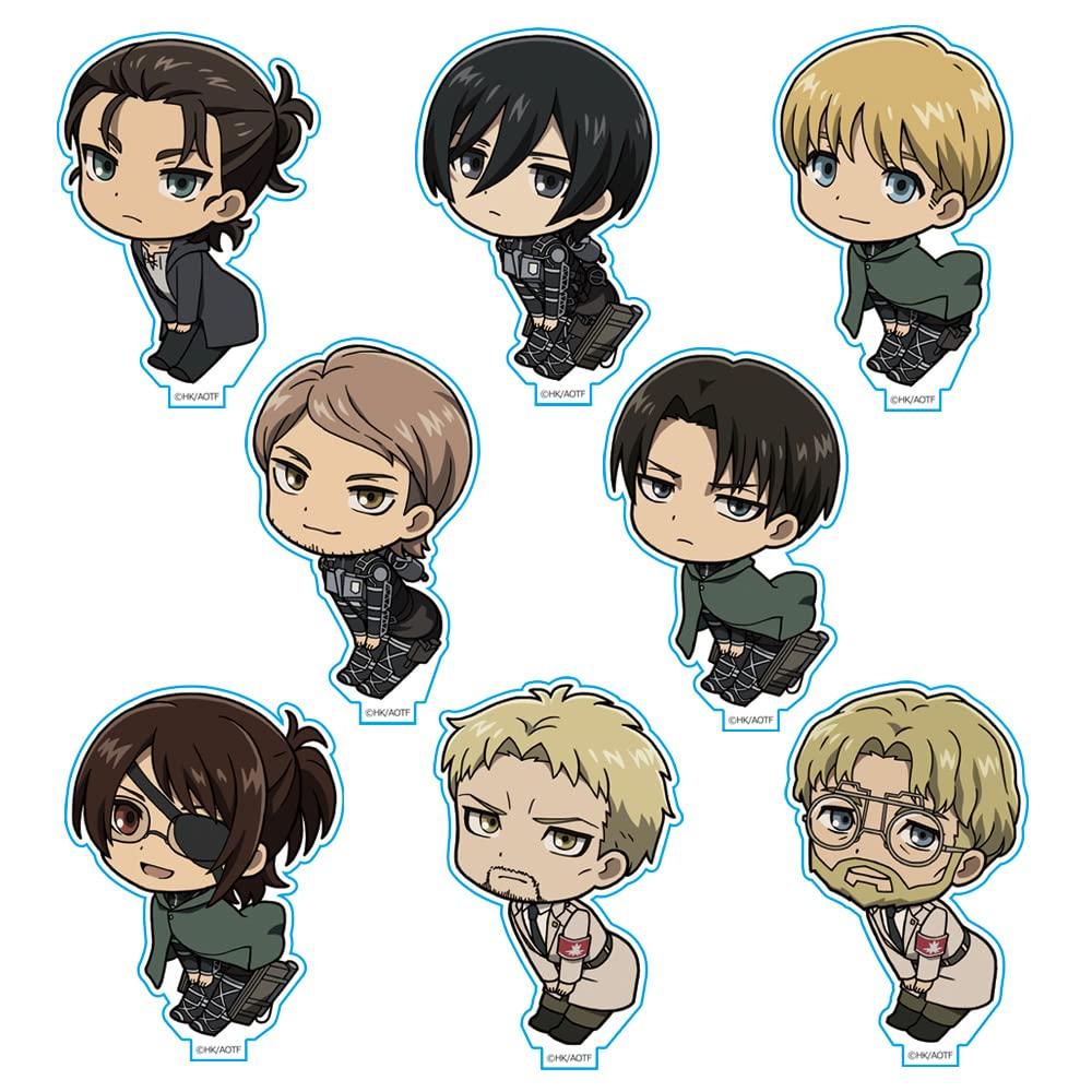 Attack On Titan Tsunpittsu Acrylic Stand Collection (BOX)