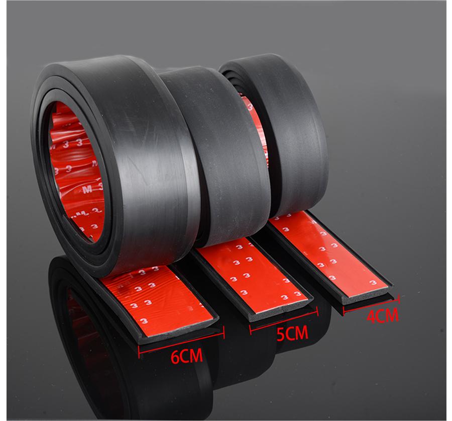 59''*1.97'' Car Wheel Eyebrow Extension Protection Fender Rubber Arch Extenders