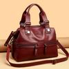 Soft Leather Shoulder Bag for Women Crossbody Bags Large Capacity Luxury Brand Designer Casual Bag