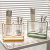 Household Chopstick Cartridge Light Luxury Kitchen Knife and Fork Storage Box Wall-mounted Chopstick Cage Household Daily Necessities