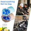 Adjustable Hat Accessories Hard Hat Cooling Bag PVC Gel Ice Pads Reusable Ice Stickers for Outdoor Sports Hiking