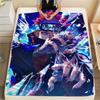 Naruto Home Lounge Printed Flannel Blanket, Warm Comfort Cover for Sofa, Bed, Chair and Outdoor Journey.-TING