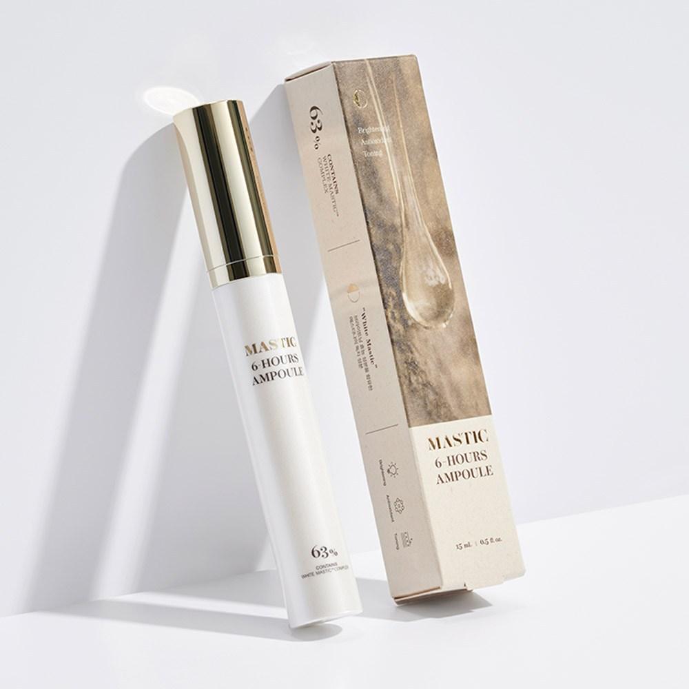 Mastina White Mastic Six Hours Ампульный массажер 15 мл + увлажняющий ампульный стик 10 г, 1 комплект