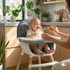 Biteo 3-in-1 Folding Baby Highchair With Adjustable Tray And Straps