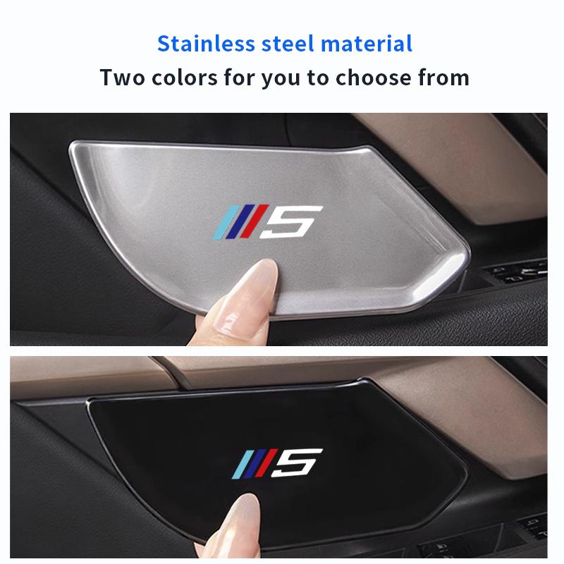 BBJI7 For BMW X5 X3 5 series i5 G05 G60 G45 2019-2025 Anti-scratch stickers door bowls inside the car and hand-in-hand door handles