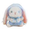Lolita Plush Rabbit Bunny Crossbody Bag Animal Print Children Outfits Toddler