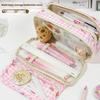 Cute Cartoon Pencil Case For Student Cartoon Anime Creative Pencil Bag High Capacity Stationery Storage Bag Cosmetic Bag