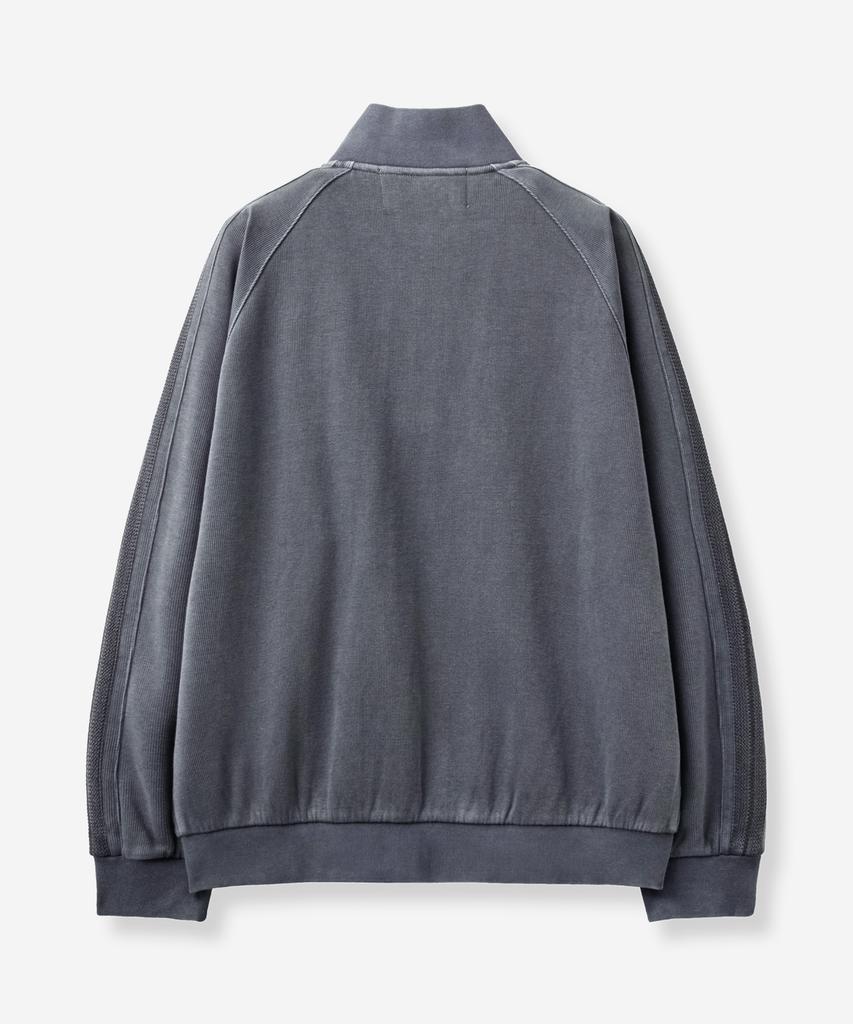 SATUR Rawton Pigment Track Zip-Up Jacket Navy