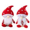 Summer Gnomes Plush Mushroom Spring Decorations Handmade Dwarf Figurine for Home X3UC