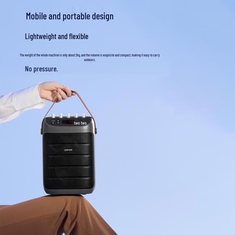 Edifier Портативная уличная Bluetooth-колонка для караоке PK305 (Китайская версия)