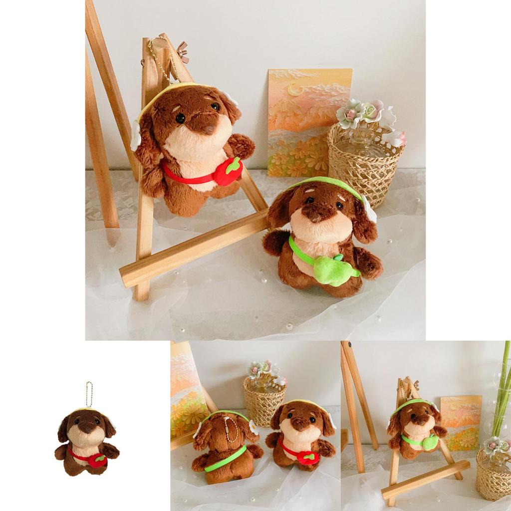 Animal Plush Keychain With Pp Cotton Filling For Students And Kids