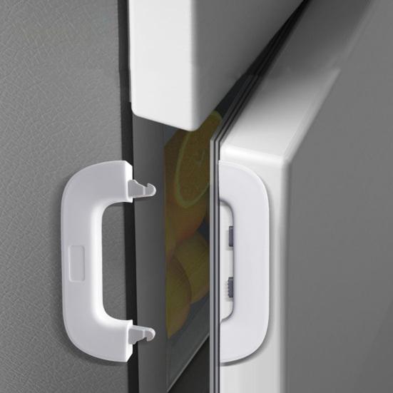 Child Safety Refrigerator Lock Self-adhesive Multi-Purpose Drawer Cupboard Oven Fridge Door Baby Proof