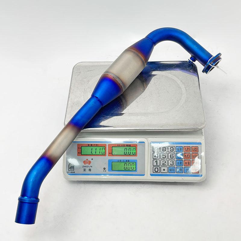 Улучшенная передняя выхлопная система из титанового сплава для мотоцикла SYM ADXTG400