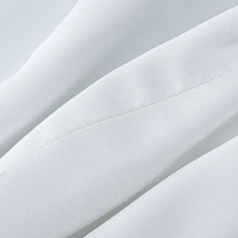 Европейское и американское элегантное однотонное мини-платье без рукавов с подтяжками и кружевной кромкой в стиле Y2K