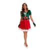 Adult christmas tree green costume cosplay costume christmas couple party costume stage costume christmas costume