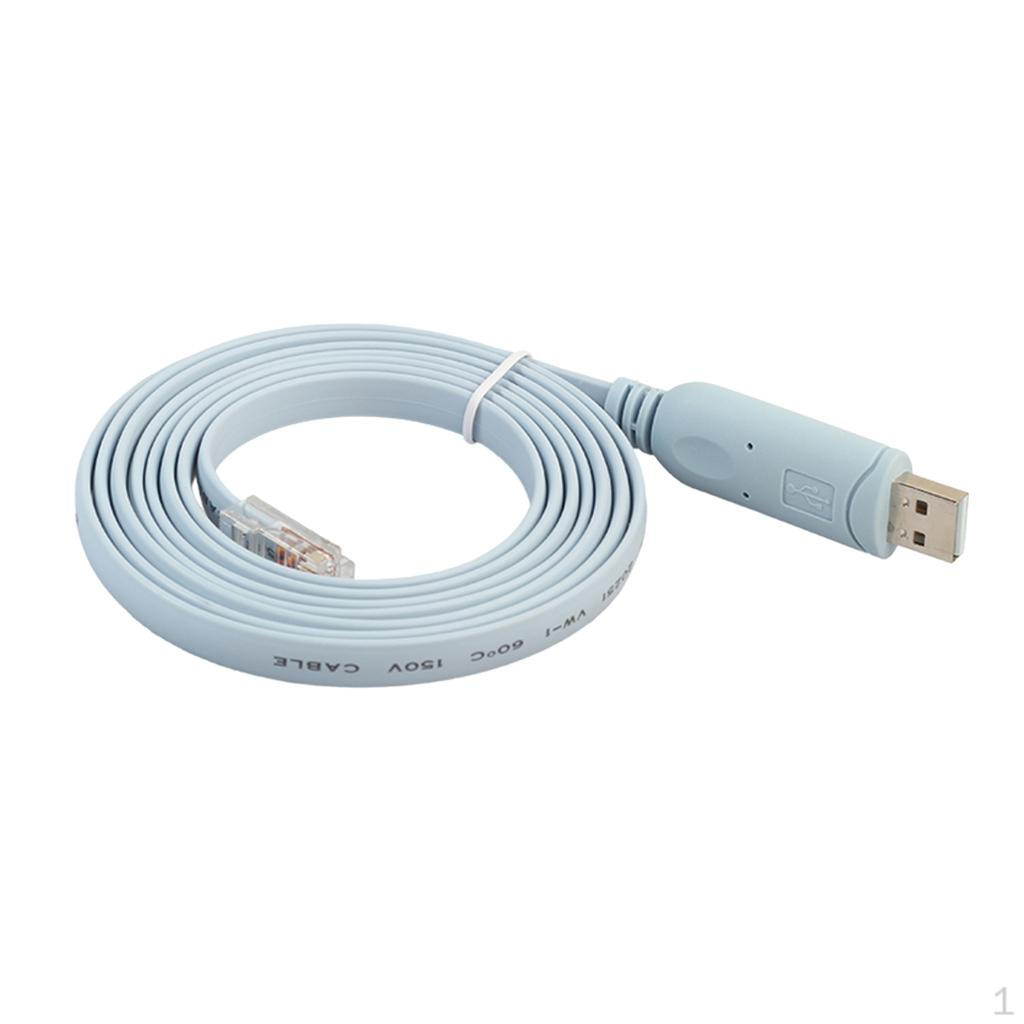 White USB to RS232/ Console Adapter for Router