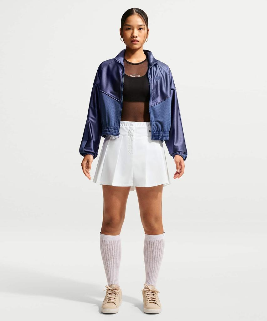 NIKE Sportswear Pleated Mini Skirt W - White:Black / Io9612-100