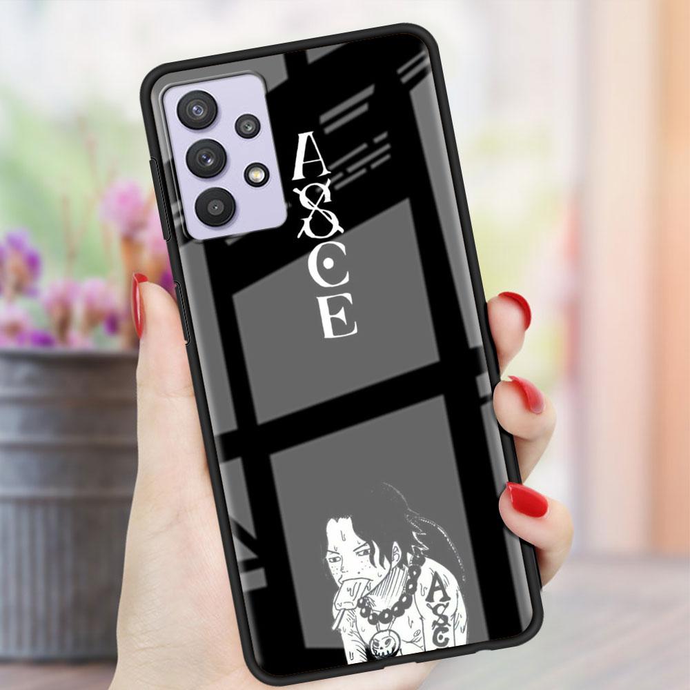 Чехол-стекло Boy Anime для Samsung Galaxy A52 A71 A50 A51 A70 A21s A31 A72 A10 A12 A30 A22 5G Phone Cover