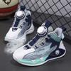 Boys' Sports Shoes 2025 Spring and Autumn New Mesh Children's Rotating Button Sports Shoes Medium and Older Children's Casual Shoes