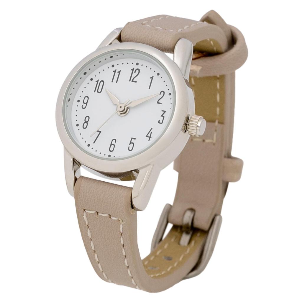 Fieldwork Women's Analog Watch with Leather Strap, Gray, Baileys PP003-2