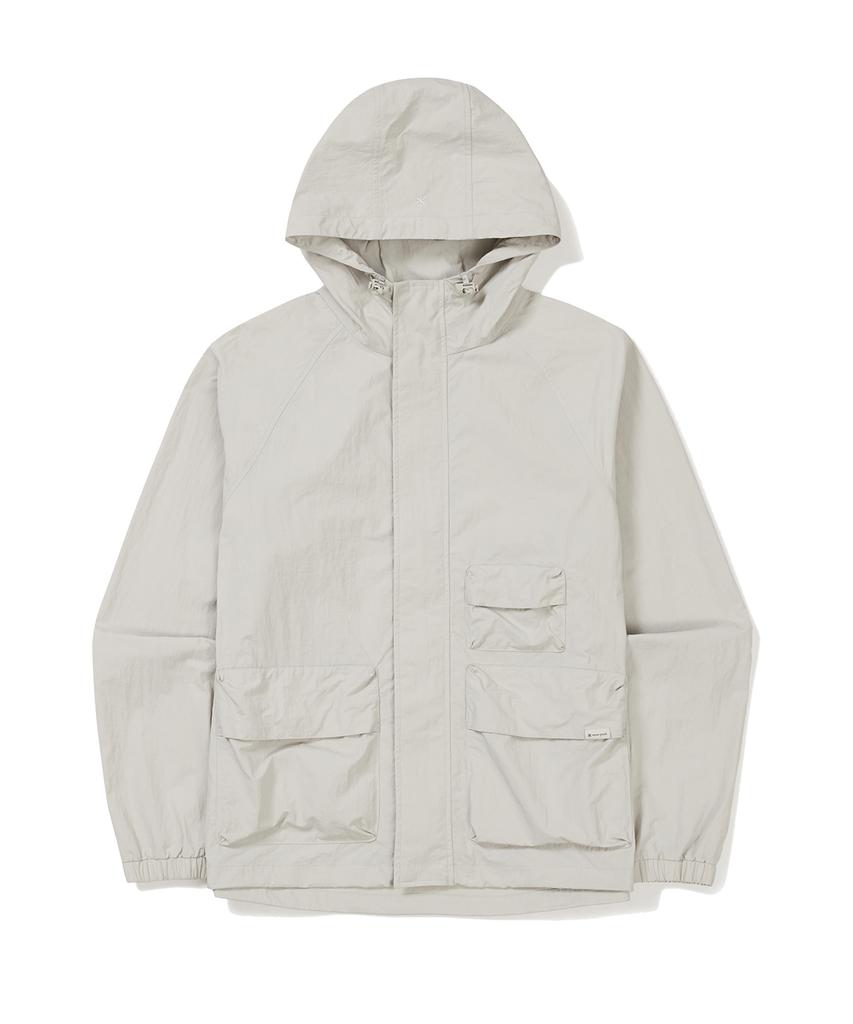 Ветровка Snowpeak Apparel Taslan Woven Utility Светло-бежевая (S24Mmlwb56)