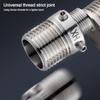 Stainless Steel Angled Curved Foot Lengthened Angle Adjustment Eccentric Screw Corner Thickened Wall Mounted