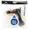AV Video Cable - Freaks &; Geeks - PS1/PS2/PS3 - Wired - Multi-platform - Black