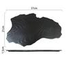 Irregular Stone Patterned Flat Plate Ceramic Dessert Cake Dish Fish Plate Snack Dish Steak Plate Artistic Conception Tableware